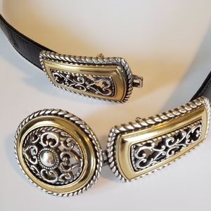 VINTAGE BRIGHTON BELT - REVERSIBLE